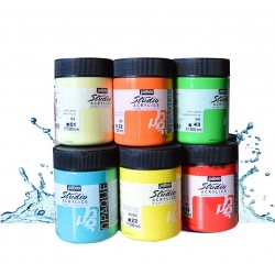 500 ML Pébéo Acrylics Studio High Viscosity 10 Colors